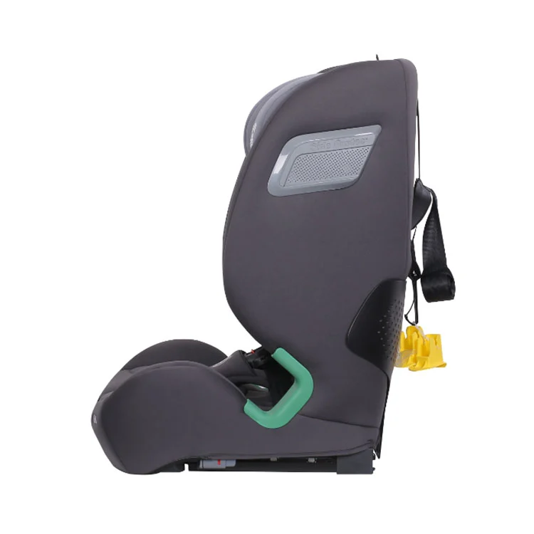 Barnesikkerhetsbilsete med innebygd stålramme